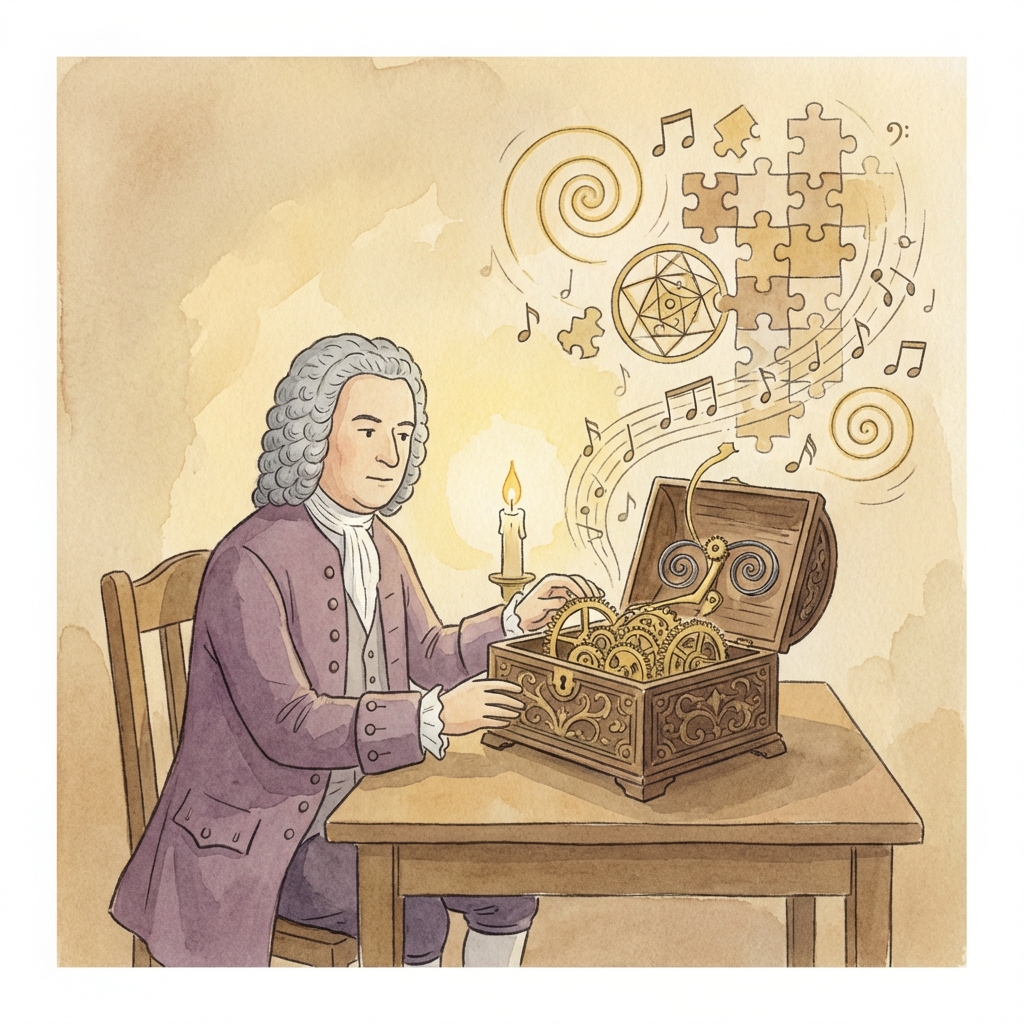 Johann Sebastian Bach and the Musical Puzzle Box