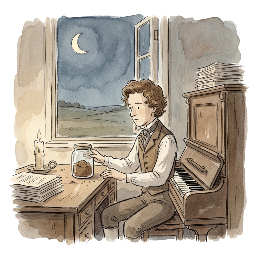 Frédéric Chopin and the Jar of Polish Earth