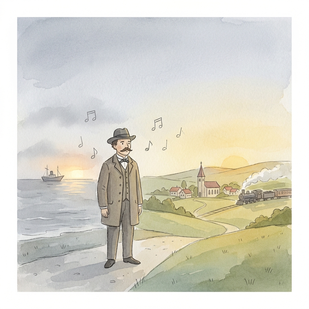 Antonín Dvořák and the Two Sunsets