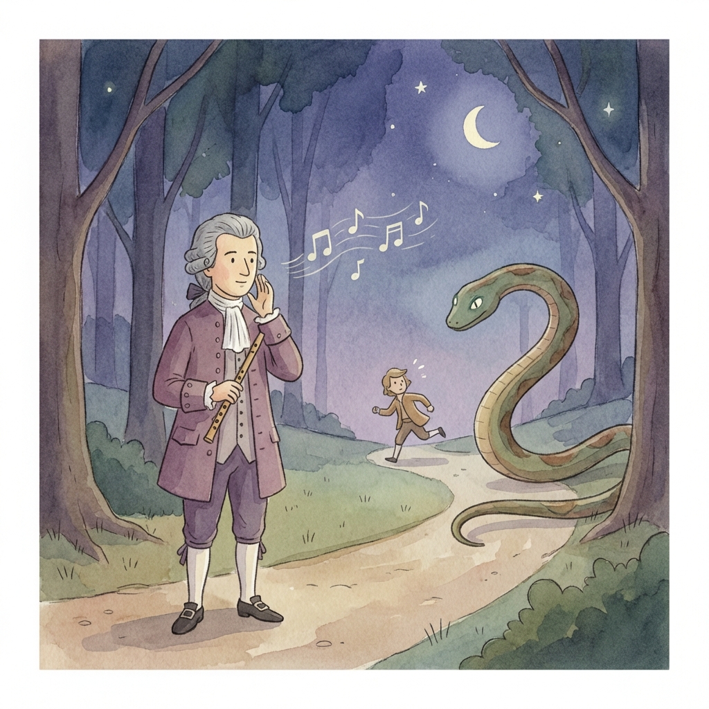 Wolfgang Amadeus Mozart and the Flute That Faced the Fire