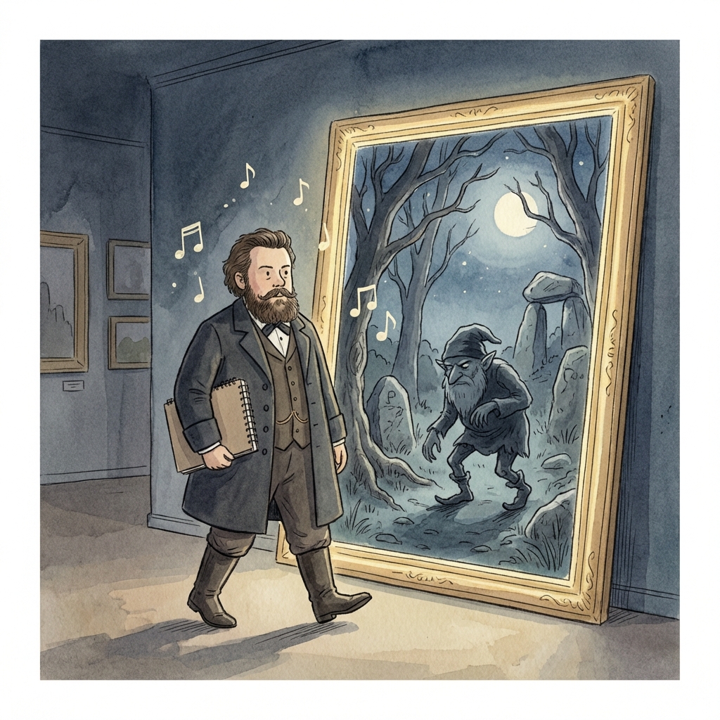 Modest Mussorgsky and the Walking Melody