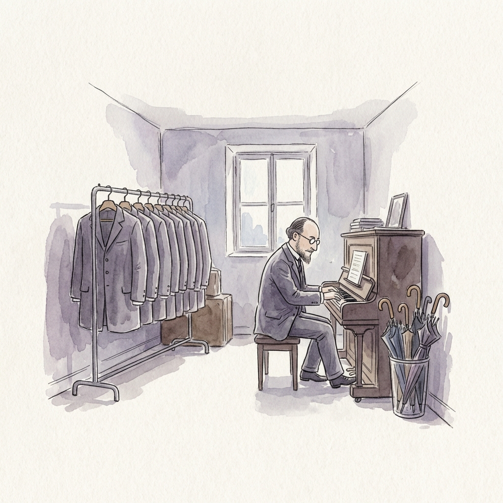 Erik Satie and the Twelve Gray Suits